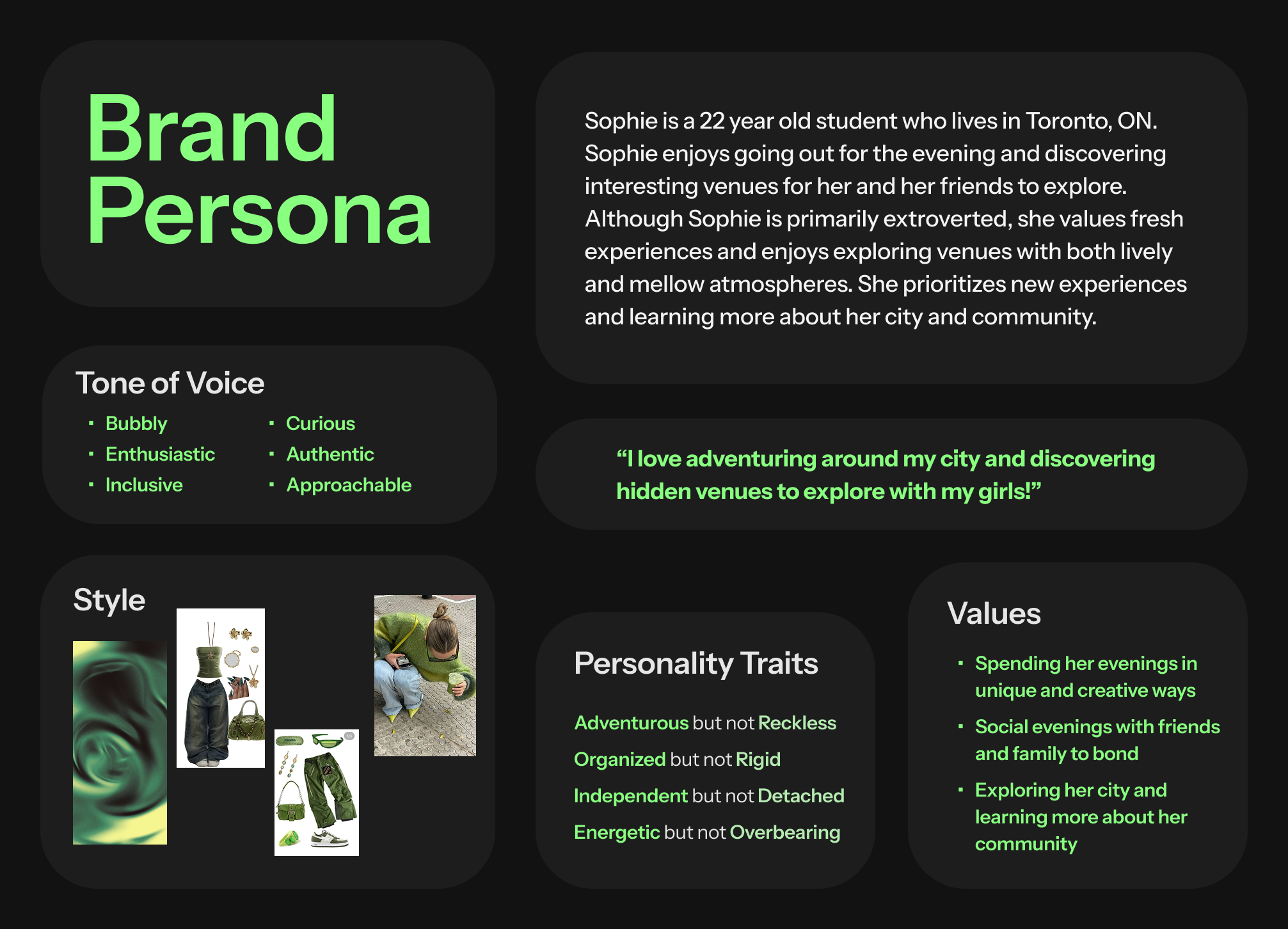 Nylo's brand persona
