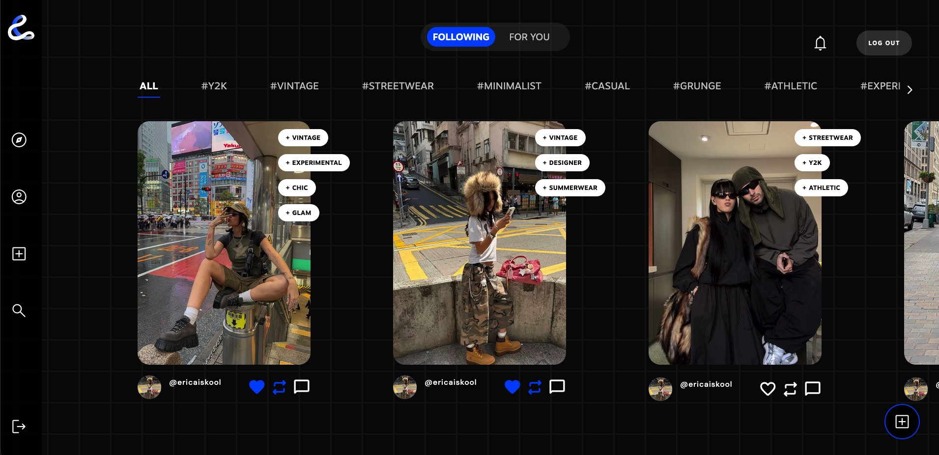 StyleLab explore page